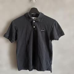 PLAY COMME des GARÇONS ポロシャツ S 黒 - メルカリ