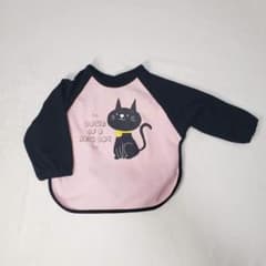 猫ちゃん　お食事エプロン　size80〜90のサムネイル
