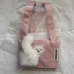 台湾限定 スターバックス 猫のカップホルダー ドリンクホルダー ピンクのサムネイル