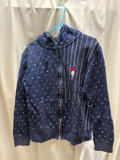 Design TShirts Store graniphドット柄パーカーのサムネイル