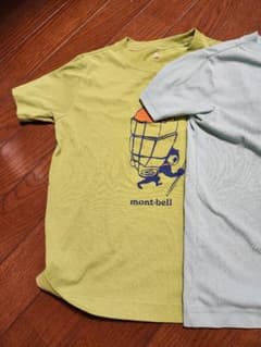 値下げ★モンベル キッズ Tシャツ 130 2枚セットのサムネイル