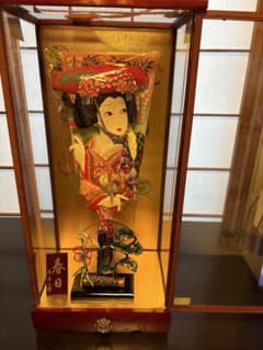 羽子板 人形 ガラスケース付き - メルカリ