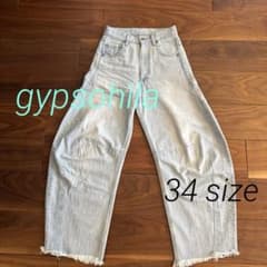 【美品】gypsohila ジプソフィア カービーデニム34sizeのサムネイル