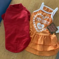 最終値下げ！GAOGAO Land　ペット用洋服　小型犬　2枚セットのサムネイル