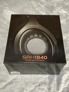 SHURE SRH1840 有線ヘッドホン　モニターヘッドホン　動作確認済みのサムネイル