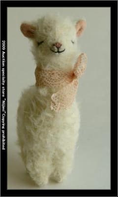 113□ぬいぐるみ作家 五十嵐めぐみ△アルパカ Kutcha Kacha▽ - メルカリ