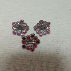 ヘアクリップ3個セットのサムネイル