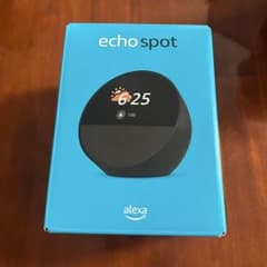 新品未開封】amazon アレクサ エコースポット echo spot - メルカリ