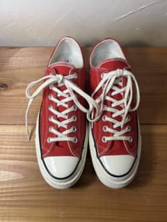 CONVERSE CT70 チャックテイラー70 エナメルレッド 美品 - メルカリ