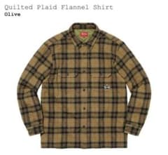 Supreme Quilted Plaid Flannel Shirt Sのサムネイル