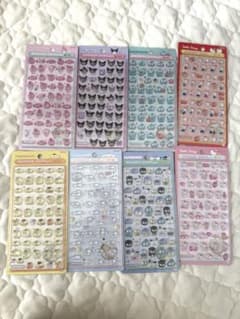 ボンボンドロップシール サンリオミニ 全8種類 コンプリートセットのサムネイル