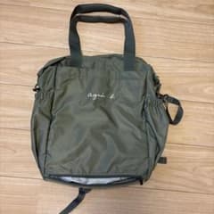 agnes b. 2WAY マザーズリュック オムツ替えマット付 - メルカリ