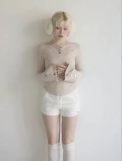 andmary Dorothy heart tops beige - メルカリ