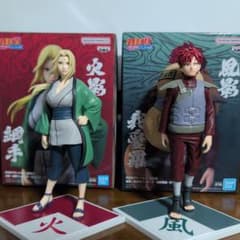NARUTO 疾風伝 フィギュア 五影集結 我愛羅 綱手 2点セット - メルカリ