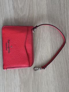 kate spade new york キーリング付きパスケース 赤のサムネイル