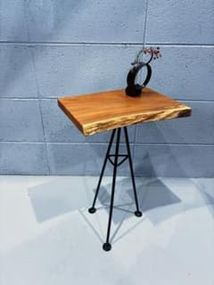 欅サイドテーブル コーヒーテーブル ナイトテーブル 観葉植物置き台