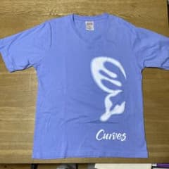 カーブスCurves 薄紫 Tシャツ Mサイズ 100%コットンのサムネイル