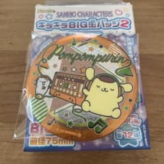 サンリオ Pompompurin 缶バッジ 75mmのサムネイル