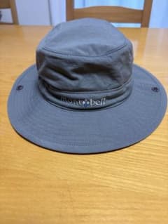 mont-bell キッズ ハット 帽子 グレーのサムネイル