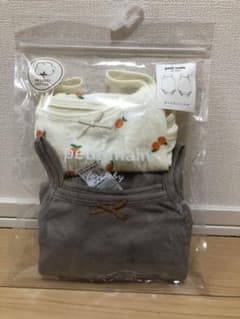 【Tokara様専用】プティマイン オーガニックキャミロンパースのサムネイル
