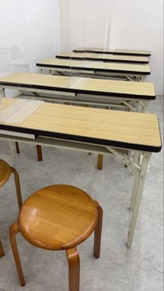 【お取引内容をご確認ください】折りたたみ会議テーブル14台セット　& 椅子おまけ お取引内容をご確認ください】折りたたみ会議テーブル14台セット