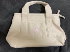 未使用　POLO RALPH LAUREN キャンバスミニトートのサムネイル