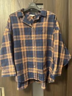 MOUSSY ドルマンチェックシャツのサムネイル