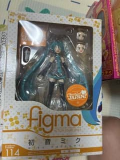 未開封】figma 114 初音ミク 応援ver． Cheerful JAP… - メルカリ