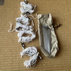 金属製ペグ8本とロープ付きのサムネイル