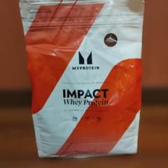 新品・未開封　impactホエイプロテイン　1kg　ナチュラルチョコレートのサムネイル