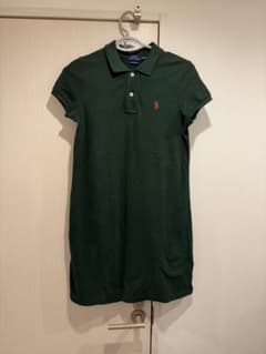 【S】POLO RALPH LAUREN ワンピース★ダークグリーンのサムネイル