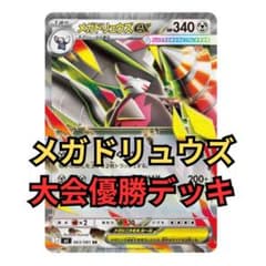 ▽174 大会優勝構築 メガドリュウズex デッキ - メルカリ