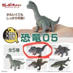 いきもの大図鑑レプティ 恐竜05 ティラノサウルス　ブルーのサムネイル