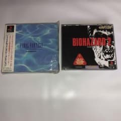 PS1ソフト2本セット　ファイナルファンタジーコレクション　バイオハザード2のサムネイル