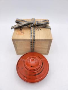 d384 香合 輪島塗 根来 東秋斉 木箱 茶道具 古物 - メルカリ