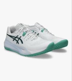 ASICS テニスシューズ ホワイト/グリーン28 ASICS テニスシューズ ホワイト/グリーン GEL-RESOLUTION X - メルカリ