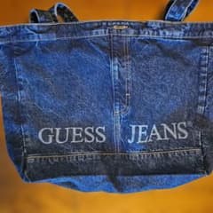 guess デニム トート バッグ ヒョンジン GUESS JEANS 刻印なし - メルカリ
