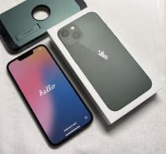 Apple iPhone 13 256GB グリーン 本体 箱付き - メルカリ