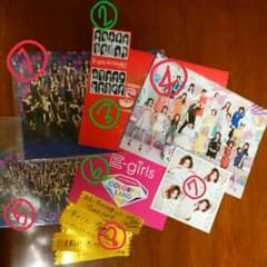 E-girlsグッズ 藤井萩花フォトカードなどのサムネイル