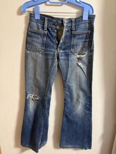 80〜90s BIG STONE ブーツカットデニム ボタンフライのサムネイル