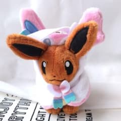 イーブイ(ニンフィア) マスコット ポンチョシリーズ ポケモンセンター限定 ポケモンセンター イーブイ ポンチョ ニンフィア マスコット 2017