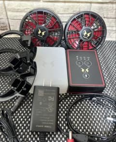 【タイムSALE】サンエス 空調服用ファン フルセットBluetoothのサムネイル