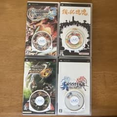 PSP ソフト 4本セット まとめ売りのサムネイル