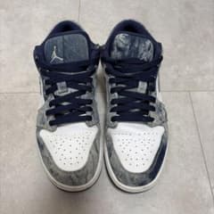 NIKE AIR JORDAN 1 LOW デニム スニーカーのサムネイル