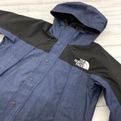 雨にも強い美品THE NORTH FACE ノースフェイス  オシャレなデニム色のサムネイル