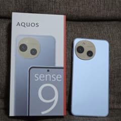 超美品・ほぼ未使用】AQUOS sense9 au版SIMフリー Blue - メルカリ