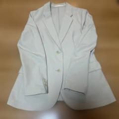 UNIQLO テーラードジャケット ライトベージュのサムネイル