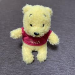 プーさん　手のひらサイズのぬいぐるみのサムネイル