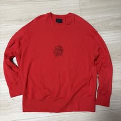 GIVENCHY ジバンシィ スウェット 赤 M 4G 薔薇のサムネイル