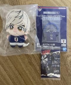 伊東純也　ぬいぐるみ　マルチバンド　トレーディングカード　トレカ　日本代表のサムネイル